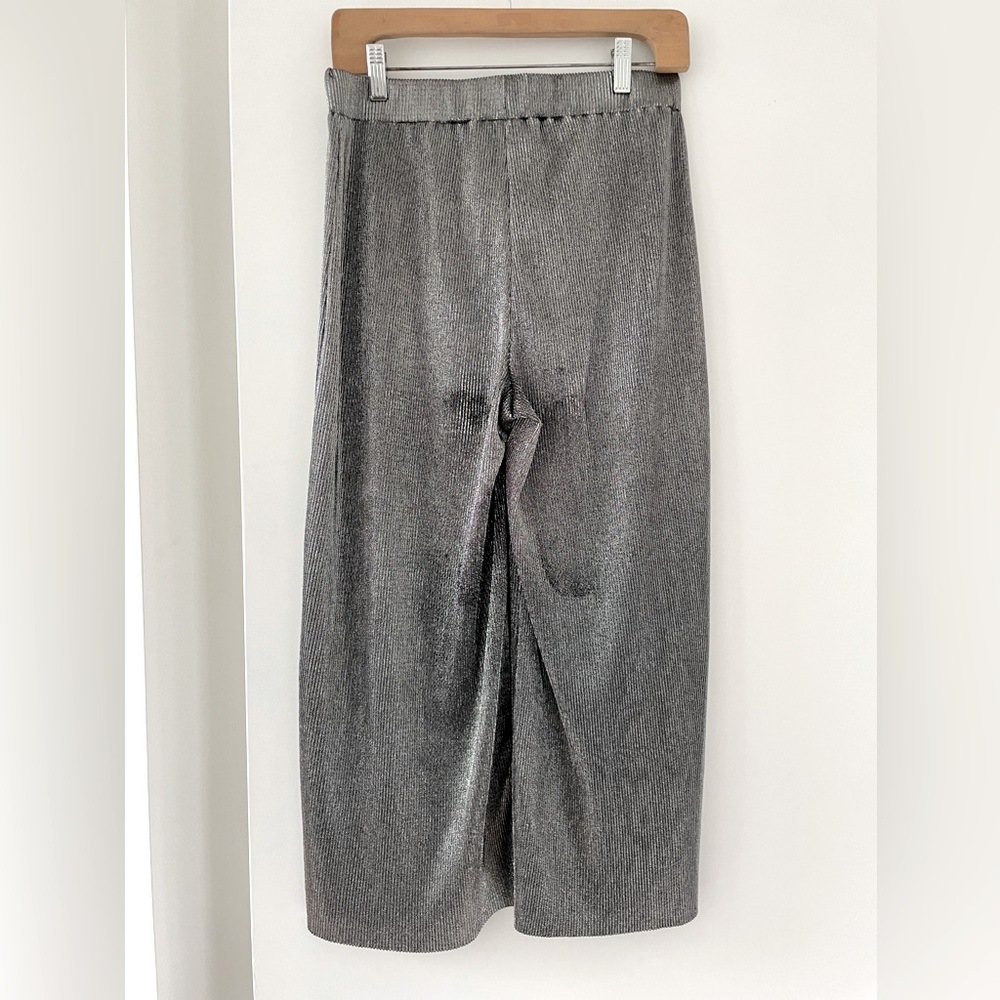 Michael Kors metallic culottes